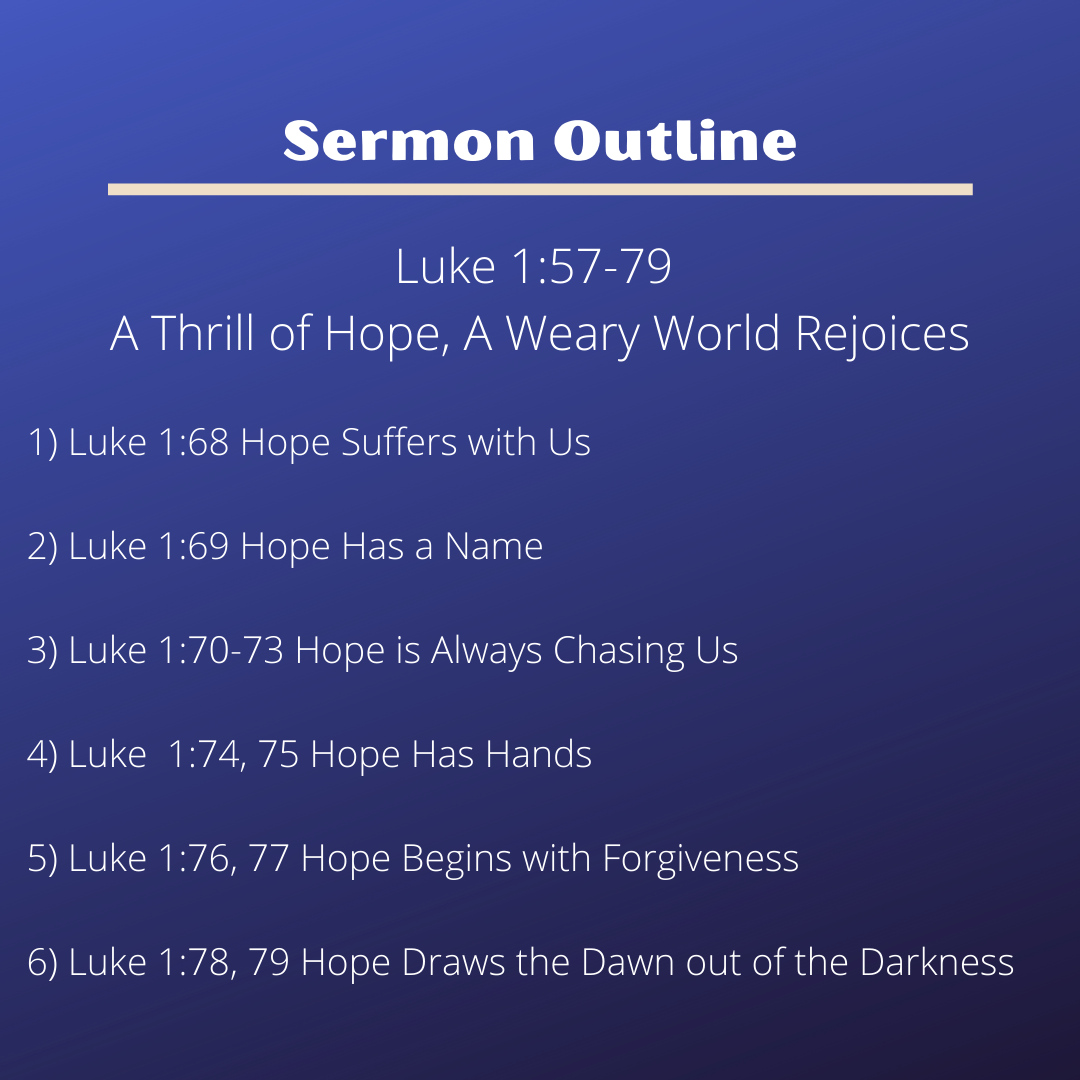 Sermon Outline The Grove Bible Chapel Tampa
